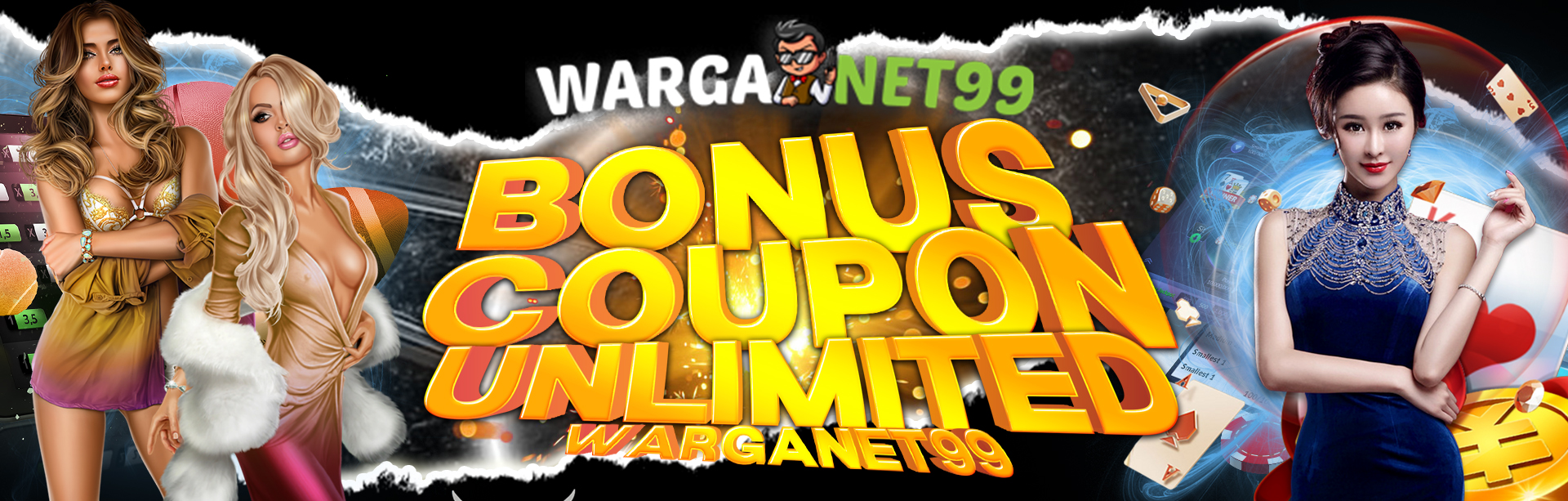 BONUS COUPON UNLIMITED WARGANET99